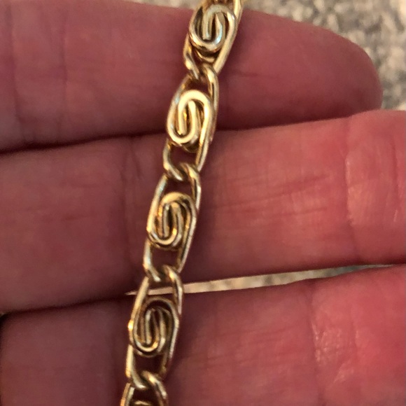 Beige Ostrich Shoulder Bag Clutch - Picture 7 of 7